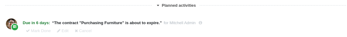 Contract Blocked