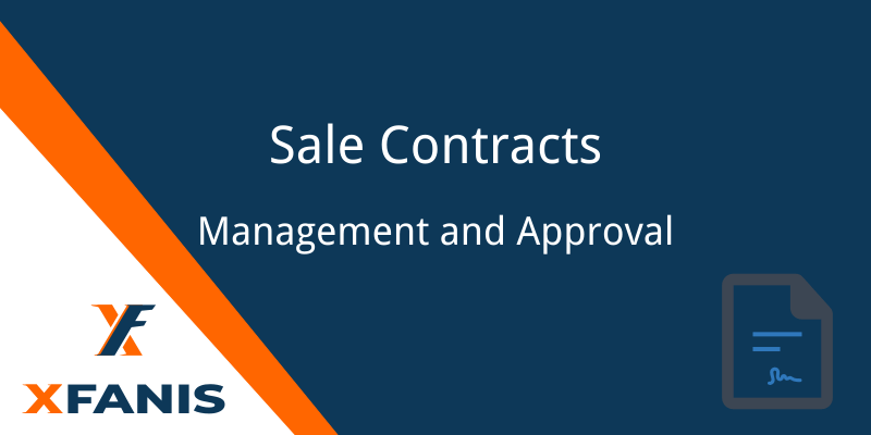 Sale Contract Management screenshot