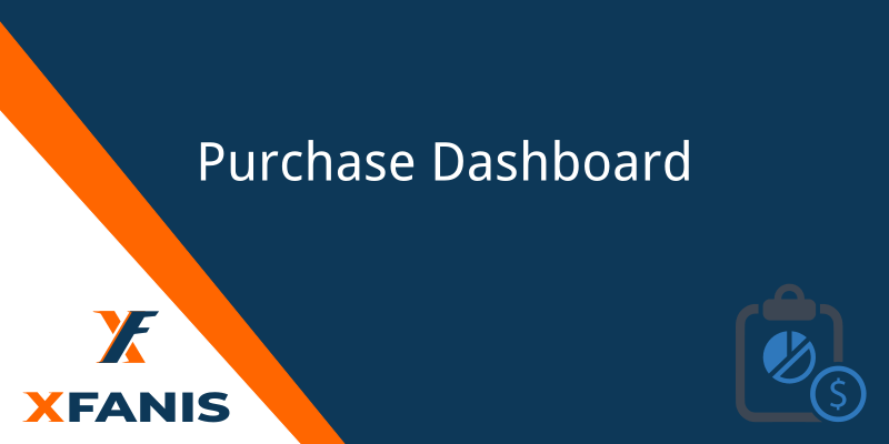 Purchase Dashboard screenshot