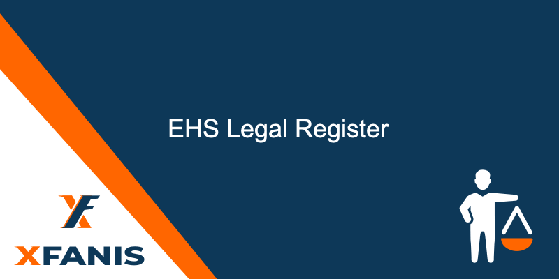 EHS Legal Register screenshot
